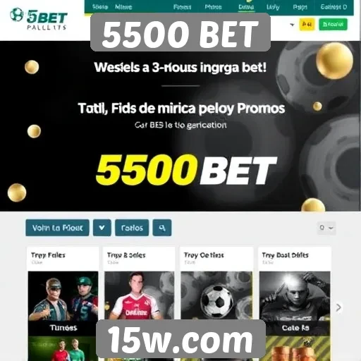 Promoções e bônus atraem novos jogadores no 5500 BET